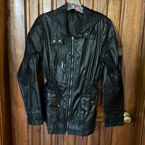 Ladies Large Lightweight Black Jacket